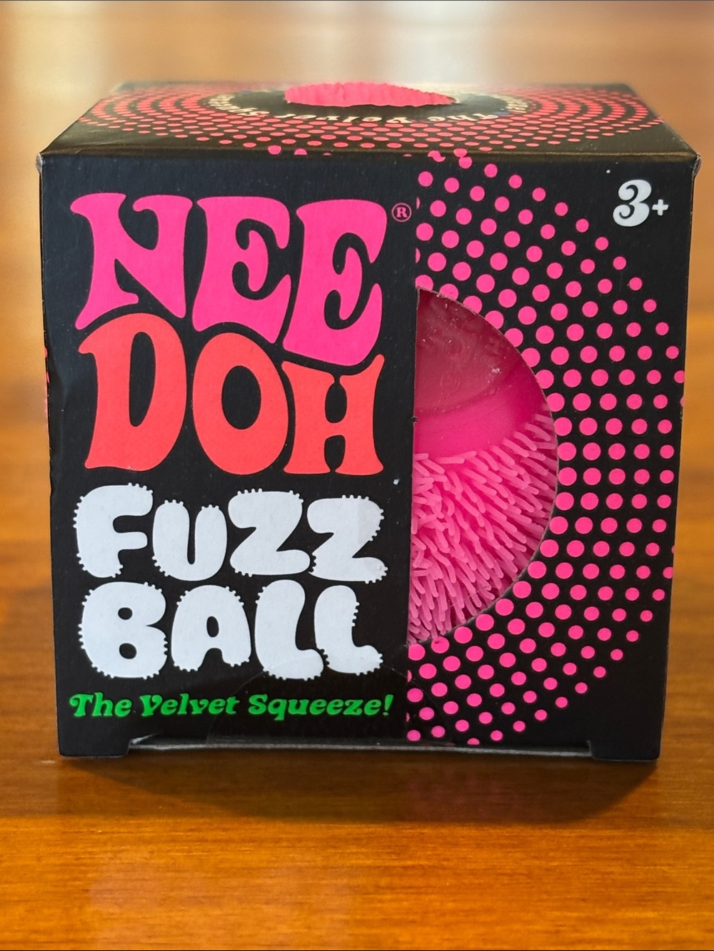 NEW NEEDOH FUZZ BALL The Velvet Squeeze Squishy Schylling Viral Squishie Toy😮